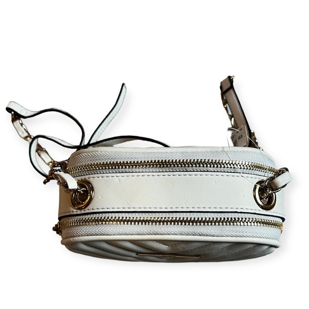 ALDO Chevron Crossbody Bag- White - Picture 5 of 11